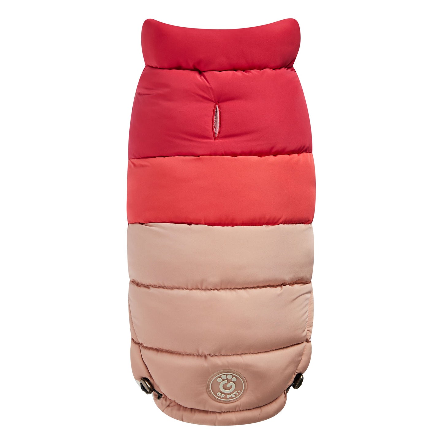 Color Block Dog Puffer Winter Coats