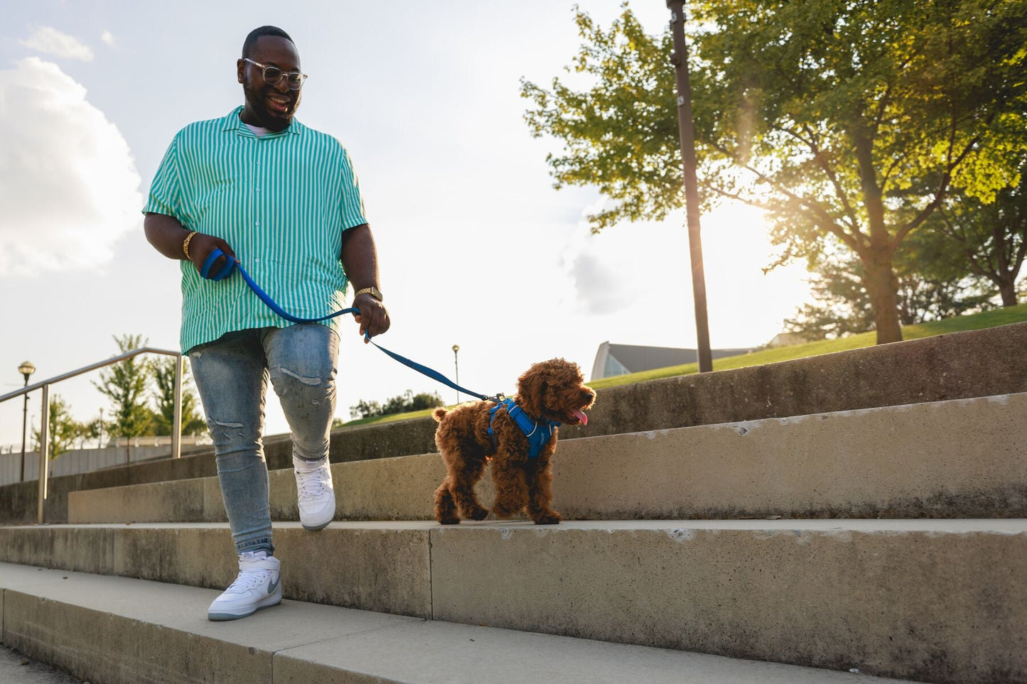 Ruffwear Front Range Harness - Aurora Teal Small (Customer Return)