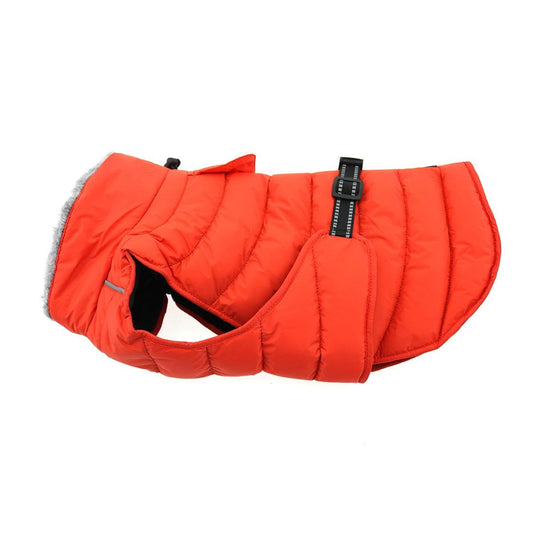 Alpine Dog Puffer Coats - Orange Large (Customer Return)